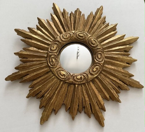Gold antiqued round - gold, port
