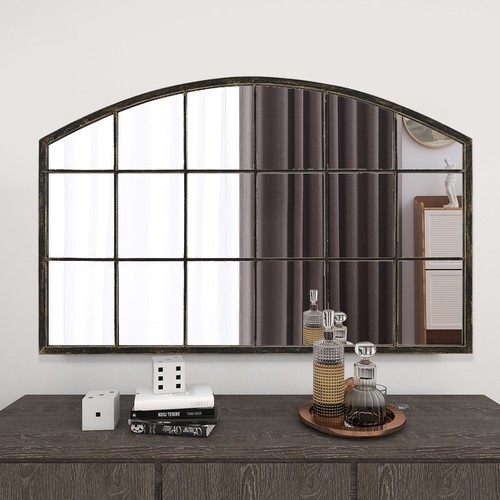 Industrial arched window - industrial,