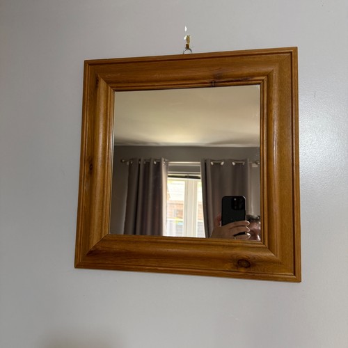 Solid pine wood square - solid,