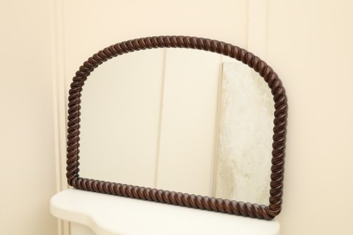 Dark wood arch twist - dark,