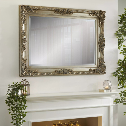 Wall mirror carved louis - carved,