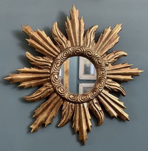 Gold antiqued round port hole - antiqued,