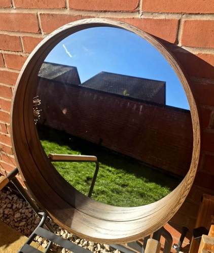 Solid walnut mirror - solid,