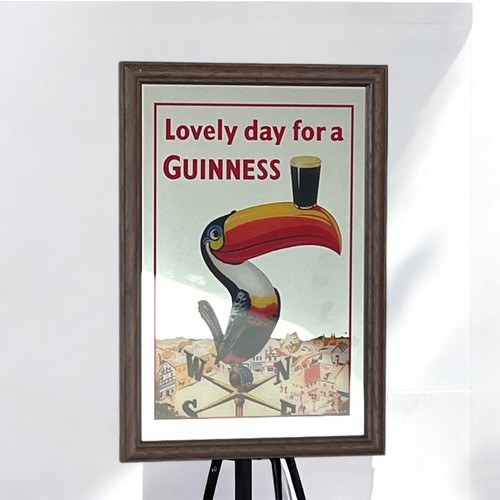 Guinness toucan style - toucan, wooden