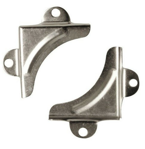 Nickel plated mirror - nickel, corner