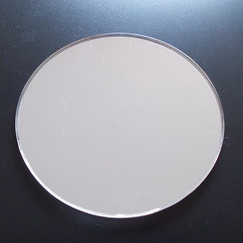 Circular perspex mirror - perspex,