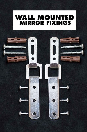 Heavy duty mirror fixings - mirror,