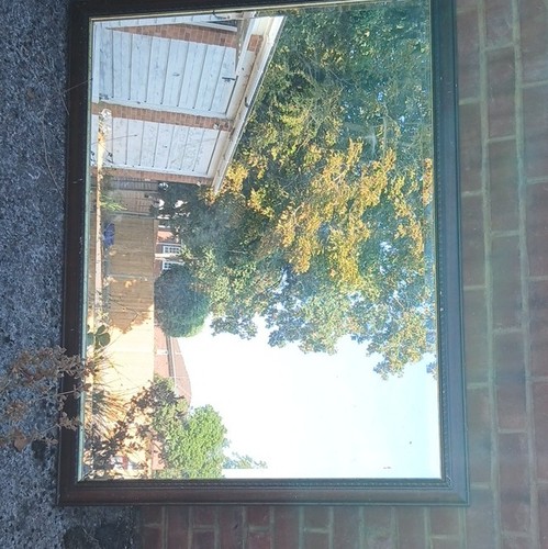 Antique wood framed - antique, wall