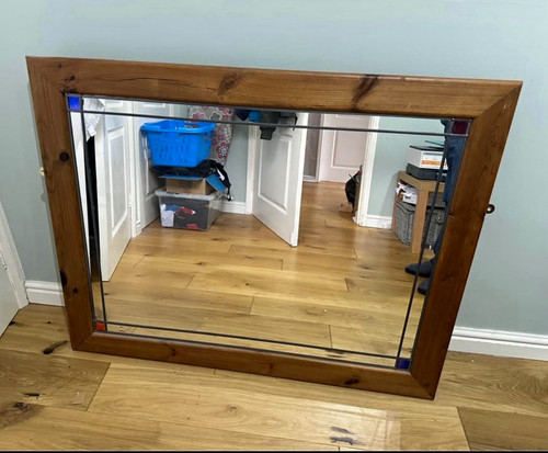 Classic rectangle dark pine - classic,