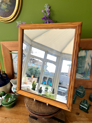 Vintage wooden rectangular - vintage,