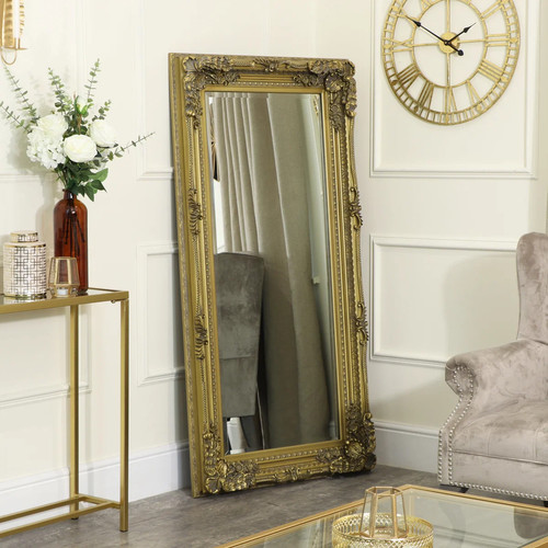 Large ornate gold bevelled - large,